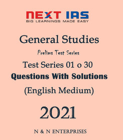Next Ias Prelims Test Series 01 to 30 2021 English Medium (1 Combo Set)