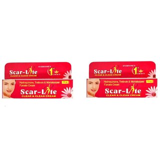Scar-Lite Cream For Clear Clean Skin (Pack Of 2 pcs)15 gm each Scar-Lite Cream For Clear Clean Skin (Pack Of 2 pcs)15 gm each
