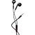 In-Ear Wired Earphone, Super Deep Bass, Balanced Natural Sound Buds, Built-in Mic (Black)