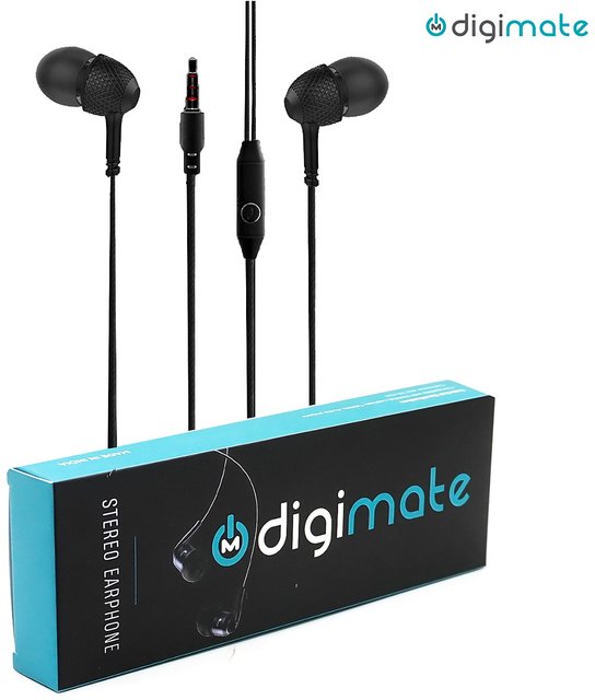 Buy Digimate In the Ear Extra Bass Wired Earphone With Mic