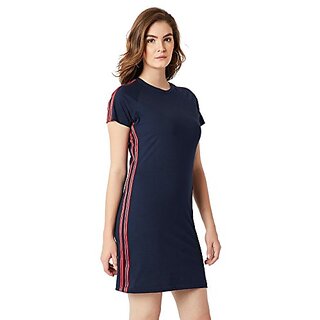                      Miss Chase Womens Cotton a-line Dress                                              