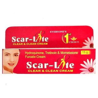 Scar-Lite Cream For Clear Clean Skin (Pack Of 1 pcs)15 gm each Scar-Lite Cream For Clear Clean Skin (Pack Of 1 pcs)15 gm each