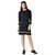 Miss Chase Womens Yellow Mini Shift Dress