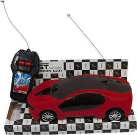 Remote Control Fast Modern Racing Car with 3D Light Go Forward, Backward, Stop (Sent as per Available Colours in Stock)