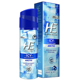                       HE ICY Collection Arctic Cooling Body Perfume 120ml                                              