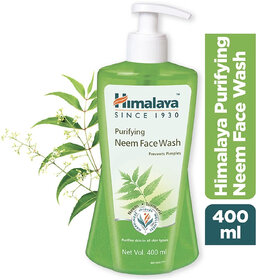 HIMALAYA Neem Purifying 400 ml Face Wash  (400 ml)