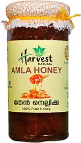 Organic AMLA with Pure Natural Honey (Ingredients Organic Amla + Honey) Harvest Natural Amla Honey 300 G