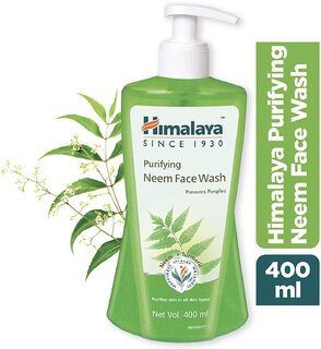 HIMALAYA Herbals Purifying Neem , 400ml Face Wash  (400 ml)