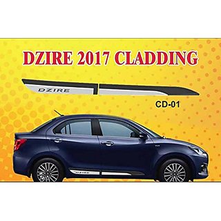 Side Door Cladding/Molding For DZIRE From 2017 to present models Set Of 4, Genuine ABS Side Door Cladding/Molding For DZIRE From 2017 to present models Set Of 4, Genuine ABS
