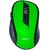 Adcom 6D Slim Wireless Optical Super Mouse with 6 Programmable Buttons, 1600dpi and 2.4Ghz Nano Receiver (Green)