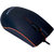 Adcom AD-12526 USB Wired 3D Optical Mouse (Black/Orange, Small Size)