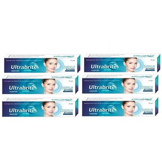                       Ultrabrite Triple Action Skin Cream (Pack of 6 pcs )  25g each                                              