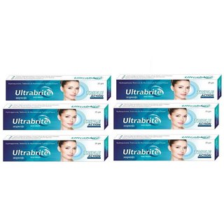 Ultrabrite Triple Action Skin Cream (Pack of 6 pcs )  25g each