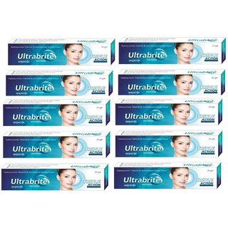 Ultrabrite Triple Action Skin Cream (Pack of 10 pcs ) 25g each Ultrabrite Triple Action Skin Cream (Pack of 10 pcs ) 25g each