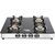 KHAITAN AVAANTE KWID SS 4 Burner Toughened Glass Top with Detachable Stainless Steel Spill Tray