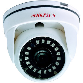                       eHIKPLUS 2MP 1080P HD Indoor Night Vision Dome Camera (White)                                              