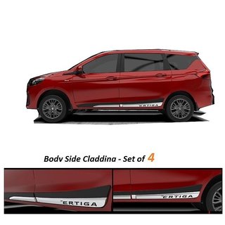 Side Door Cladding/Molding For ERTIGA New From 2018 to Present Models Set Of 4, Genuine ABS Side Door Cladding/Molding For ERTIGA New From 2018 to Present Models Set Of 4, Genuine ABS