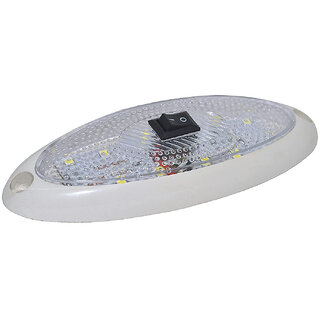                       LED Ceiling Interior / Cabin Light / Lamp with Switch / Night + Parking Light For Car Interior (AG4021)                                              