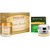 Aryanveda 24 Carat Gold Bleach Cream 450gm And Acnend Anti Acne Cream, 50gm