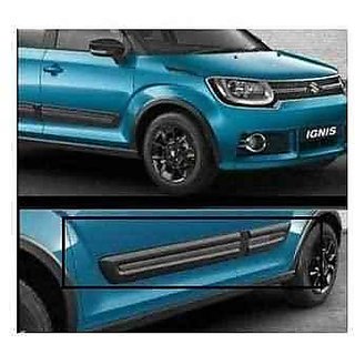 Side Door Cladding/Molding For IGNIS Set Of 4, Genuine ABS Side Door Cladding/Molding For IGNIS Set Of 4, Genuine ABS