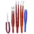 5 pc Tweezers With Insulated Handle For Gadget Repair, Craft  Arts, Hobby Work, General Work