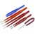 5 pc Tweezers With Insulated Handle For Gadget Repair, Craft  Arts, Hobby Work, General Work