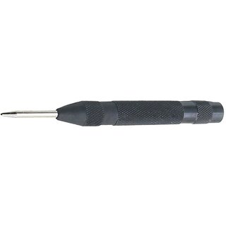                       Black Automatic Center Punch Locator Metal Wood Press Dent Marking Tool - Automatic Center Pin Punch 130mm (5.12 inch)                                              