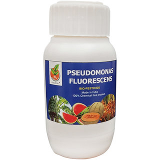 Pseudomonas Fluorescens 100ml  Bio-pesticides for Home, Terrace Gardening and Agriculture Pesticide