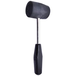 RUBBER HAMMER WITH PLASTIC GRIP HANDLE For Hammering of Jewellery Making, Model Making, Crafting, Hobby Work