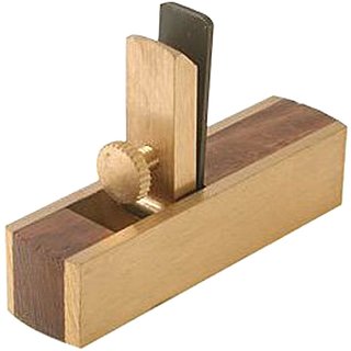                       Miniature Brass Scraper Plane For Craft, Dollshouses, Woodworking, Modelling  Hobby Projects                                              