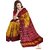 Mustard Yellow Manek Chowk Motifs Semi Patola Saree - Single Weave