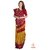 Mustard Yellow Manek Chowk Motifs Semi Patola Saree - Single Weave