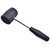 RUBBER HAMMER WITH PLASTIC GRIP HANDLE For Hammering of Jewellery Making, Model Making, Crafting, Hobby Work