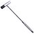 Hammer Steel With Replaceable Single Rubber Head For Hammering of Jewellery Making, Model Making