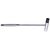 Hammer Steel With Replaceable Single Rubber Head For Hammering of Jewellery Making, Model Making