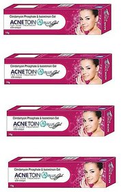 AcneToin Plus Gel For Acne ( Pack of 4 pcs.) 15 gm each