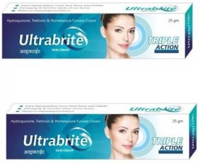 Ultrabrite Triple Action Skin Cream (Pack of 2 pcs )  25g each