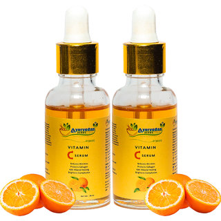                       AYURVEDAN HERBS VITAMIN C FACE SEREUM - FACE CLEARING SERUM WITH HYALURONIC ACID FOR BOOST GLOWING SKIN,BRIGHTENING,DE-P                                              