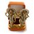 Shree Ganesh Laxmi 24k Gold Plated Idol
