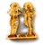 Shree Ganesh Laxmi 24k Gold Plated Idol