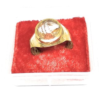 Ashtadhatu Trishakti Rudraksha , Shankh Jadit Ring For Increase Your Health , Wealth Prosperity Ashtadhatu Trishakti Rudraksha , Shankh Jadit Ring For Increase Your Health , Wealth Prosperity