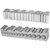 Steel Block Design Forming Dapping Doming Jewelry Bending  Shaping Swage Bench Tool, Size 8 x 1.5 x 1.5 inch