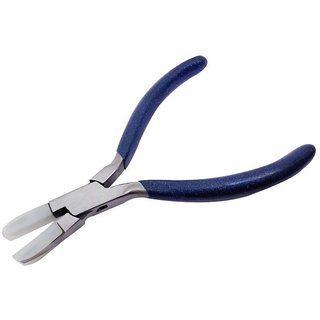 Nylon Jaw Flat Nose Pliers Blue For Jewellery Making, Model Making, Craft  Arts, Hobby Work and Watch Repair Tool