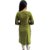 Prijam Women's Green Leheria Stitched Kurti