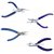 Scorpion Stainless Steel Side Cutter Plier,Flat Nose,Chain Nose,Round Nose Pliers Tool for Beading and Jewellery Making