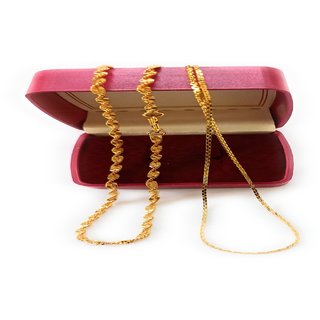 Gold Plated Chain For Women Men Boy Girl Gold Plated Chain For Women Men Boy Girl
