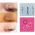 Beautiful Nose Pin Black Gold Silver