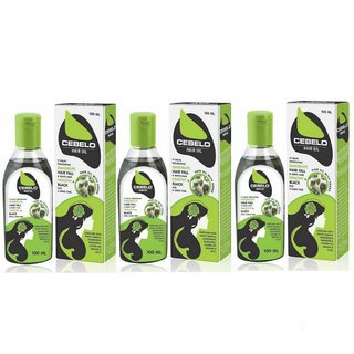 Cebelo Herbal Hair Oil for healthy and black hair 100 ml each (Pack of 3 pcs .) Cebelo Herbal Hair Oil for healthy and black hair 100 ml each (Pack of 3 pcs .)