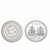 Shop Stoppers Cadmium Coin For Gift And Pooja Laxmi and Ganesh Ji (Silver Coated)
