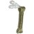 Mugdha Enterprise Steel Clothline Rope, PVC Coated 10 Meter Long With 2 Plastic Hooks